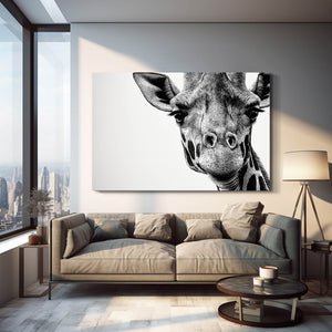 Giraffe Artwork Simple