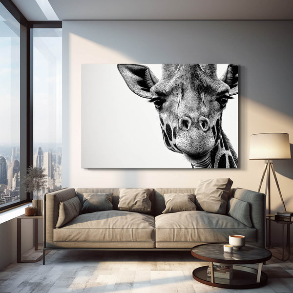 Giraffe Artwork Simple