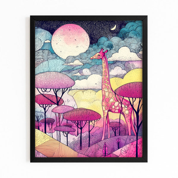 Giraffe Artwork
