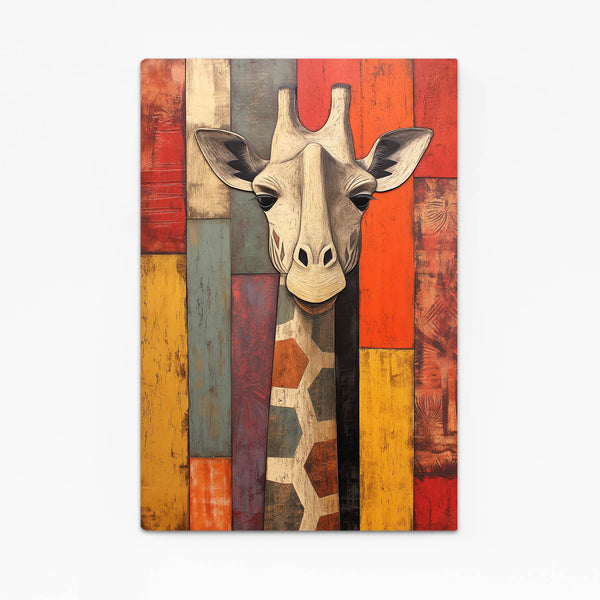 Giraffe Bathroom Wall Art