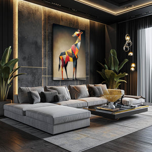 Giraffe Canvas Art