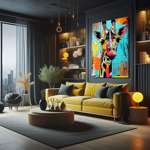 Giraffe Canvas Print