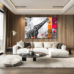 Giraffe Family Wall Art