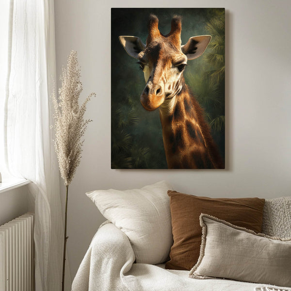 Giraffe Head Wall Art
