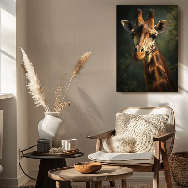 Giraffe Head Wall Art