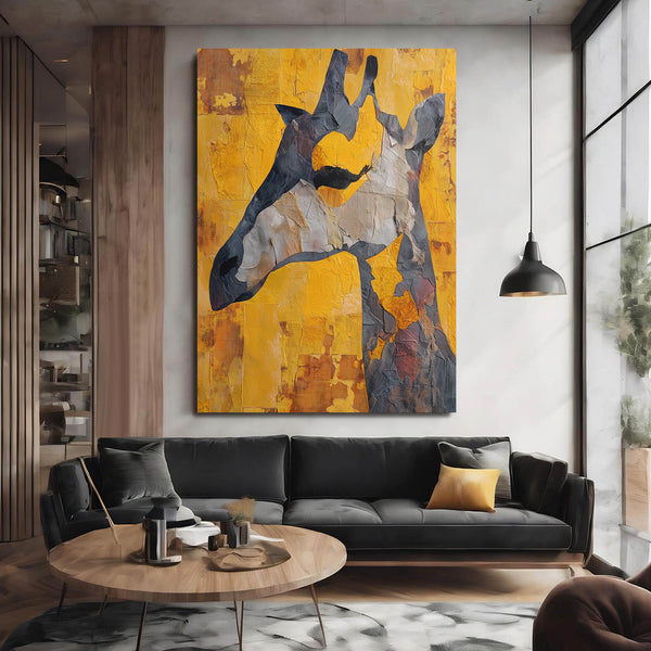 Giraffe Pictures On Canvas