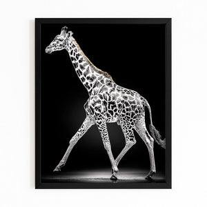 Giraffe Print Canvas