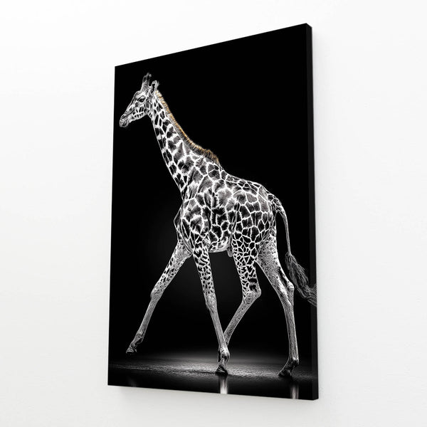 Giraffe Print Canvas