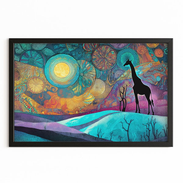 Giraffe Print Trippy