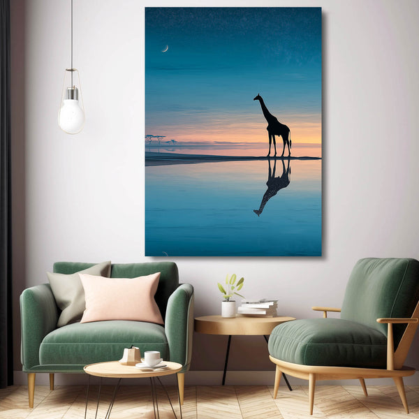 Giraffe Print Wall Art