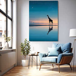 Giraffe Print Wall Art