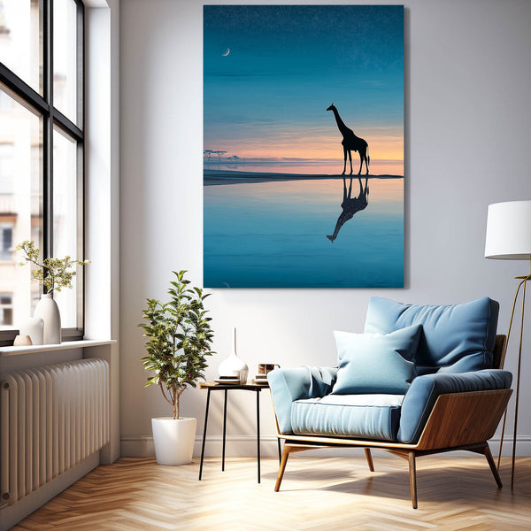 Giraffe Print Wall Art