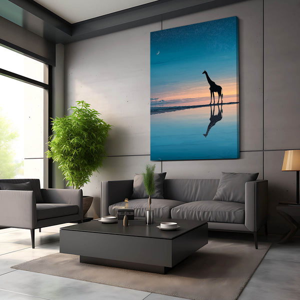 Giraffe Print Wall Art