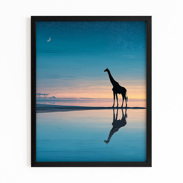 Giraffe Print Wall Art