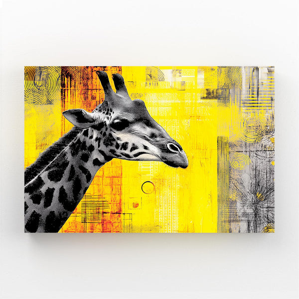 Giraffe Print Yellow