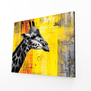 Giraffe Print Yellow