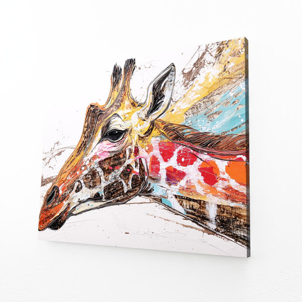Giraffe Wall Art Framed