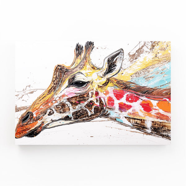Giraffe Wall Art Framed