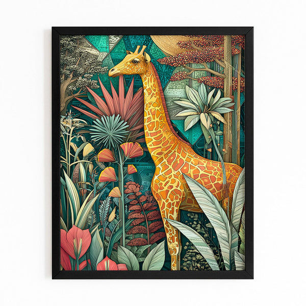 Giraffe Wall Art