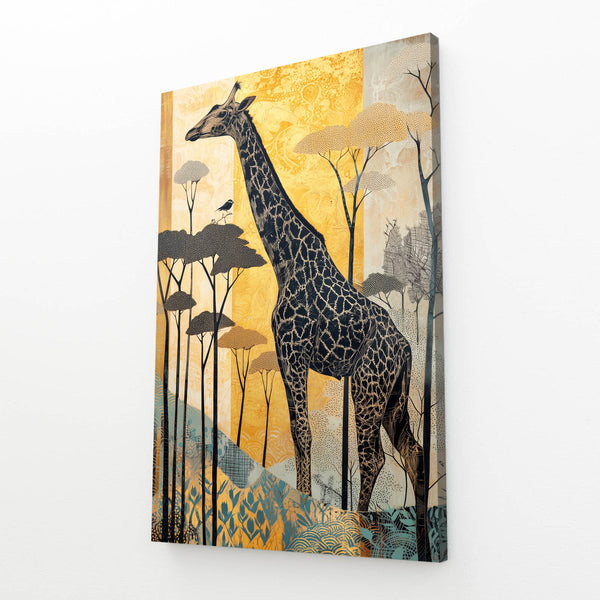 Giraffe Wall Canvas