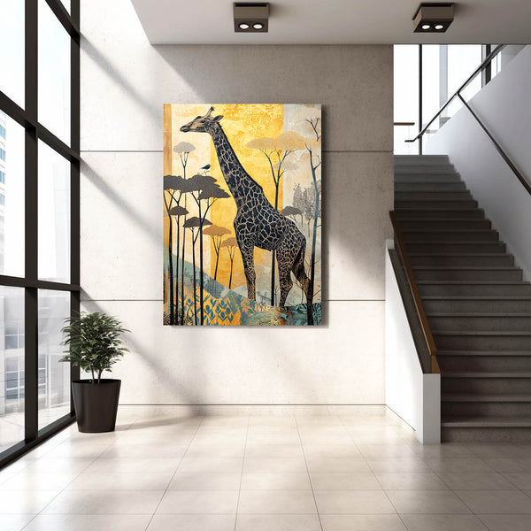 Giraffe Wall Canvas