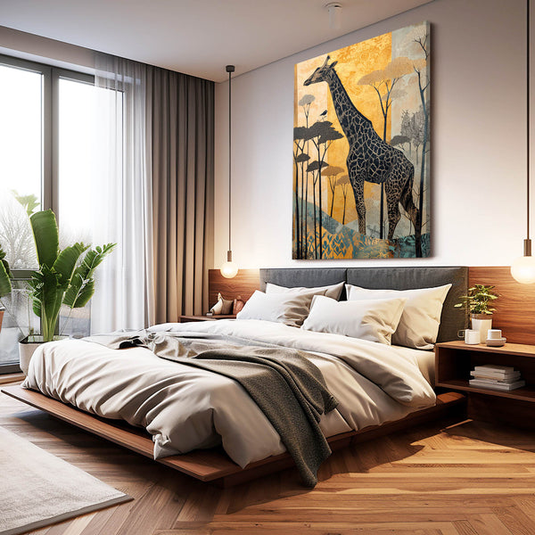 Giraffe Wall Canvas