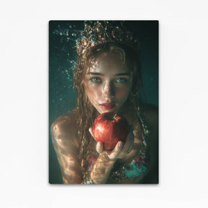 Girl Apple Art