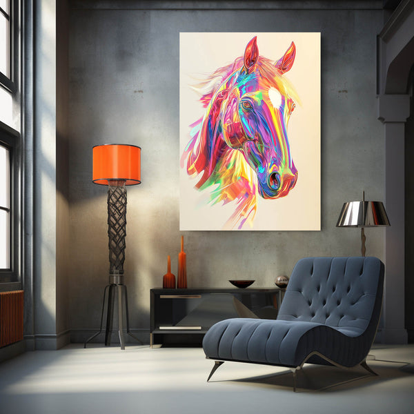 Girl Horse Art