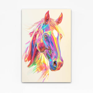Girl Horse Art