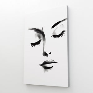 Girl Minimalist Wall Art | MusaArtGallery™