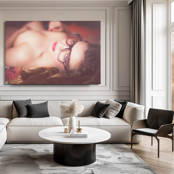 Glasses Beauty Erotic Art | MusaArtGallery™