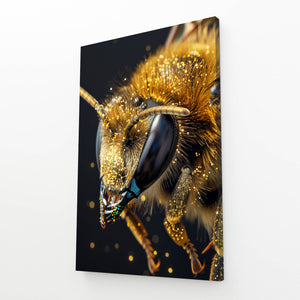 Glittering Bee Art | MusaArtGallery™