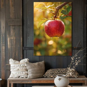 Glossy Apple Wall Art