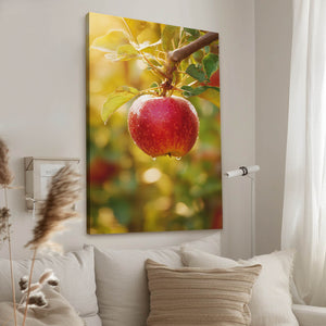 Glossy Apple Wall Art