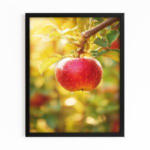 Glossy Apple Wall Art