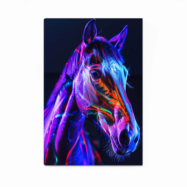 Glowing  Horse Wall Decor
