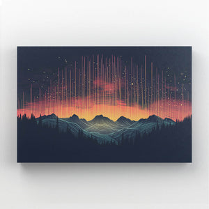 Glowing Night Boho Wall Art | MusaArtGallery™