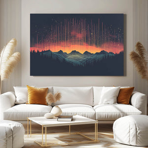 Glowing Night Boho Wall Art | MusaArtGallery™