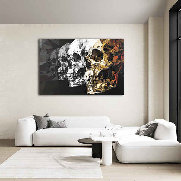 Gold and Silver Skull Arts | MusaArtGallery™
