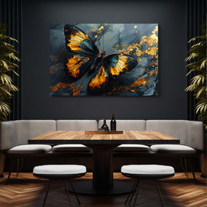 Gold Butterfly Wall Art | MusaArtGallery™