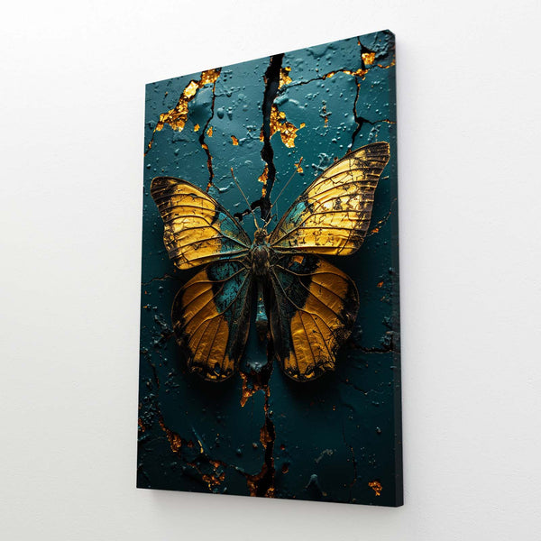 Gold Butterfly Wall Arts | MusaArtGallery™