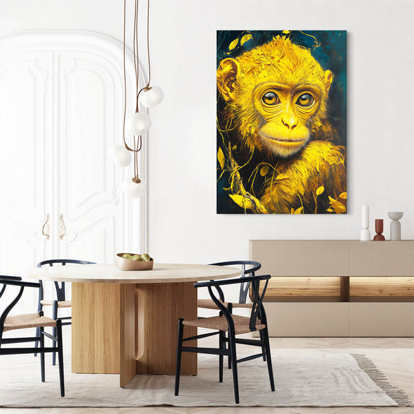 Gold Monkey Art