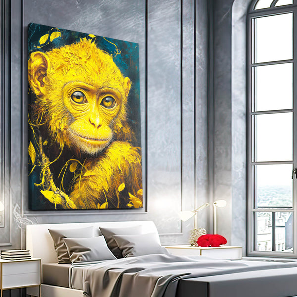 Gold Monkey Art