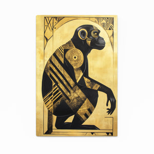Gold Monkey Canvas
