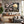 Gold Moon Japanese Cherry Blossom Temple Wall Art