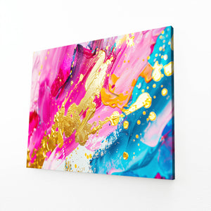 Gold Splash Mexican Wall Art | MusaArtGallery™