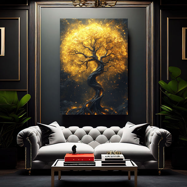 Gold Tree Of Life Wall Art