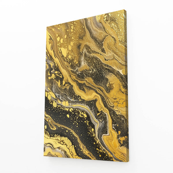 Gold Veins Abstract Art | MusaArtGallery™