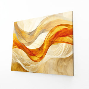 Gold Waves Mexican Wall Art | MusaArtGallery™