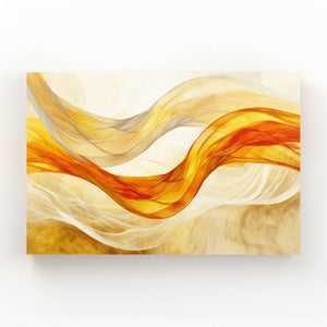 Gold Waves Mexican Wall Art | MusaArtGallery™